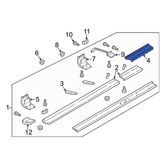 Ford OE - Rear Left Running Board