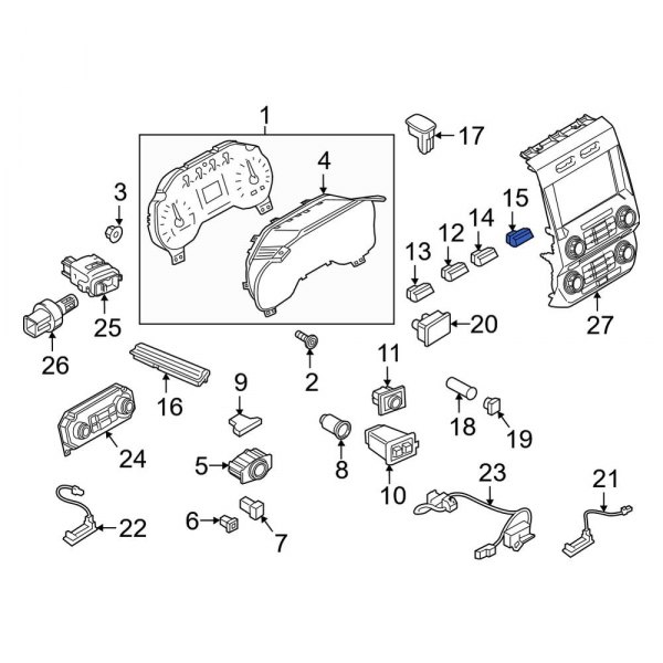 Passenger Air Bag Disable Switch