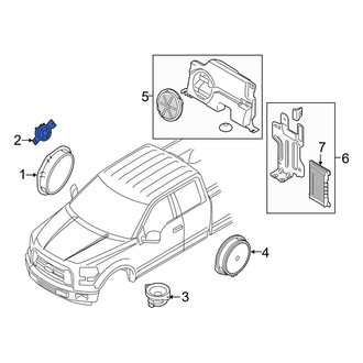 Ford OE - Center Rear Speaker