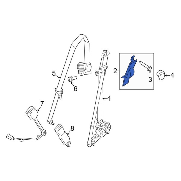 Seat Belt Height Adjuster