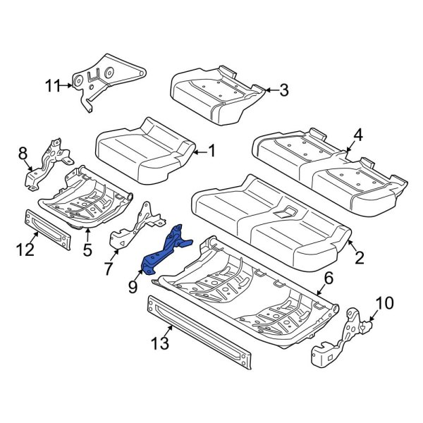 Seat Frame Bracket