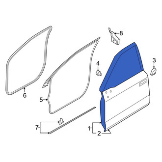 Ford OE - Front Right Door Shell