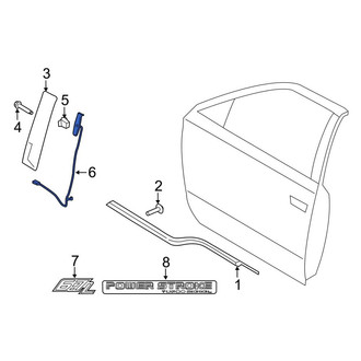 Ford OE - Front Left Keyless Entry Keypad