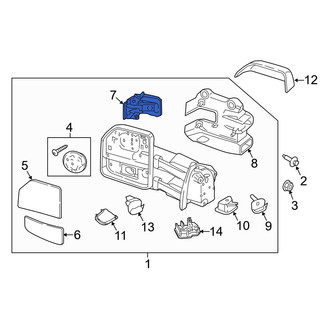 Ford OE - Center Right Turn Signal Light Assembly