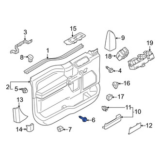 Ford OE - Door Interior Trim Panel Screw