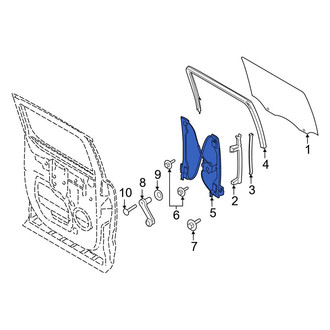 Ford OE - Front Right Window Regulator