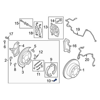 Ford OE - Rear Parking Brake Adjuster