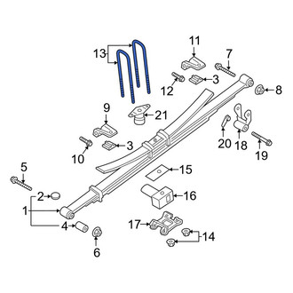 Ford OE - Leaf Spring Axle U-Bolt