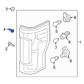 Ford OE - Tail Light Grommet