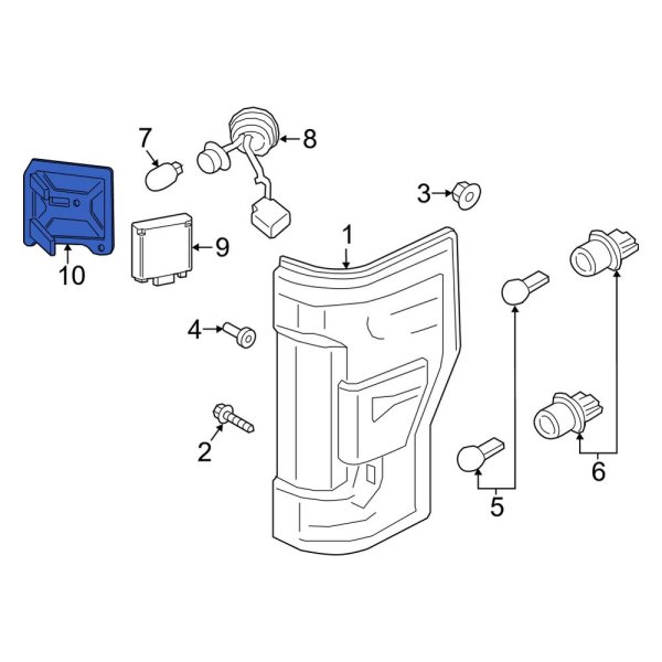 Tail Light Bracket