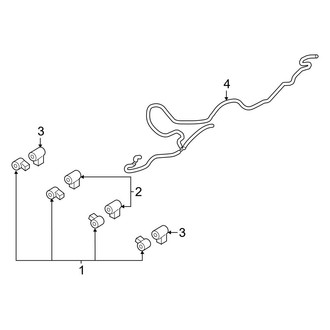 Ford OE - Rear Bumper - Electrical Components