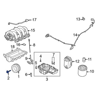 Ford OE - Engine Crankshaft Pulley Bolt