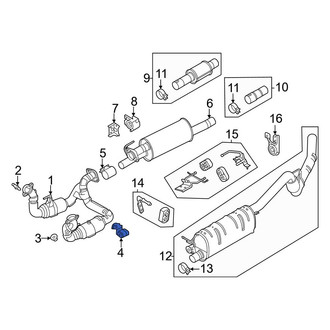 Ford OE - Exhaust System Hanger Bracket