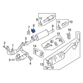 Ford OE - Exhaust System Hanger Bracket