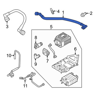 Ford OE - PCV Valve Hose