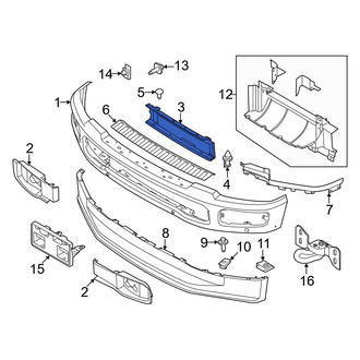 Ford OE - Front Right Bumper Trim