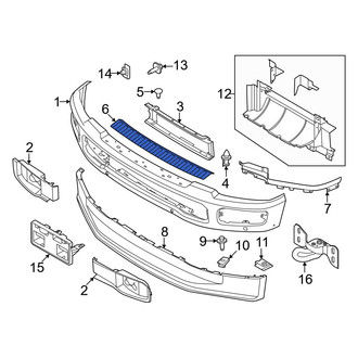 Ford OE - Front Bumper Step Pad