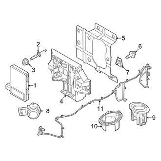 Ford OE - Front Bumper - Electrical Components
