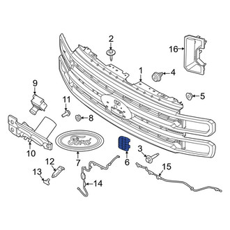 Ford OE - Front Grille Molding