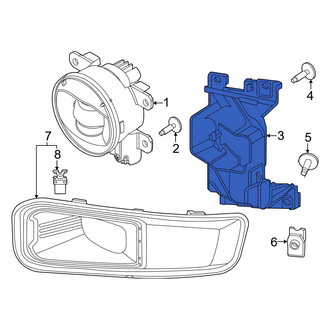 Ford OE - Right Fog Light Bracket