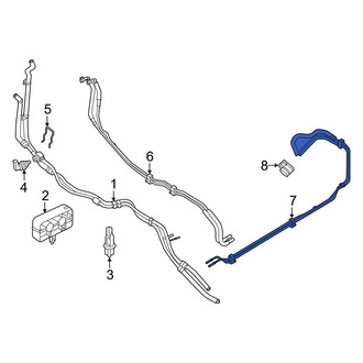 Ford OE - Lower Radiator Coolant Hose