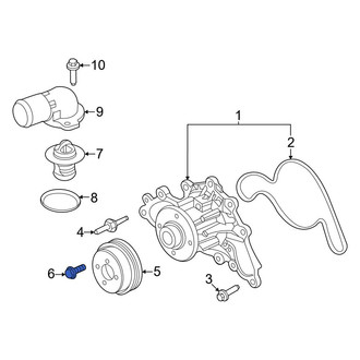 Ford OE - Belt Tensioner Bolt