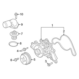 Ford OE - Cooling - Water Pump (7.3L)