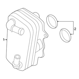 Ford OE - Cooling - Oil Cooler (7.3L)