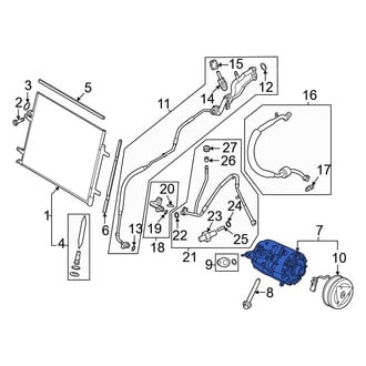 Ford OE - A/C Compressor