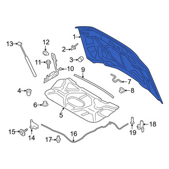 Ford OE - Front Hood Panel