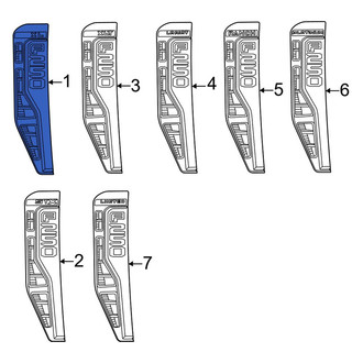 Ford OE - Front Left Fender Emblem