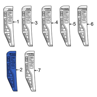 Ford OE - Front Right Fender Emblem