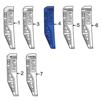 Ford OE - Front Left Fender Emblem