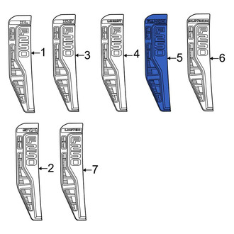 Ford OE - Front Left Fender Emblem