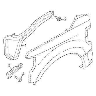 Ford OE - Fender - Inner Components