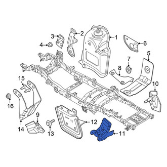 Ford OE - Rear Leaf Spring Shackle