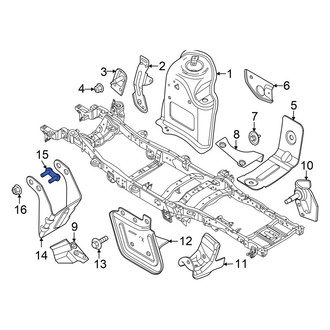 Ford OE - Frame Rail Bolt