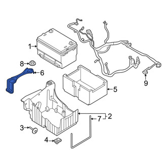 Ford OE - Battery Hold Down