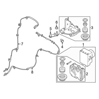 Ford OE - Electrical - ABS Components