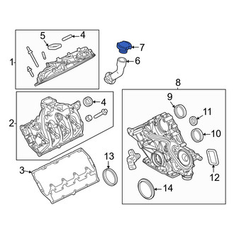 Ford OE - Engine Oil Filler Cap