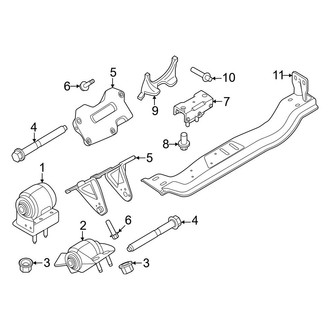 Ford OE - Engine & Transmission Mounting (6.7L)