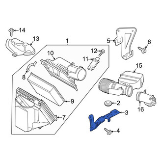 Ford OE - Lower Air Cleaner Bracket