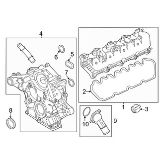 Ford OE - Engine - Valve & Timing Covers (7.3L)