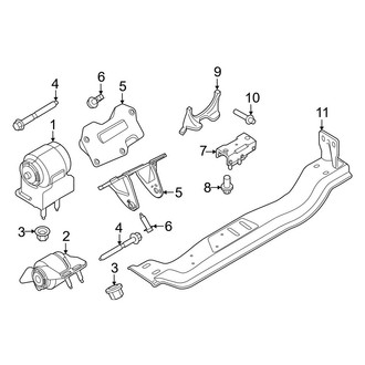 Ford OE - Engine & Transmission Mounting (7.3L)