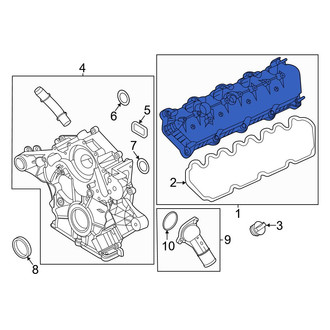 Ford OE - Right Engine Valve Cover