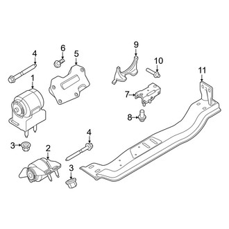 Ford OE - Engine & Transmission Mounting (6.8L)