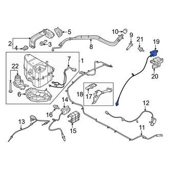 Ford OE - Exhaust Gas Differential Pressure Sensor