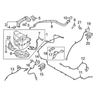 Ford OE - Emission System - Emission Components (Emission Reduction System), (6.7L)