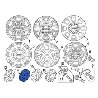 Ford OE - Wheel Cap
