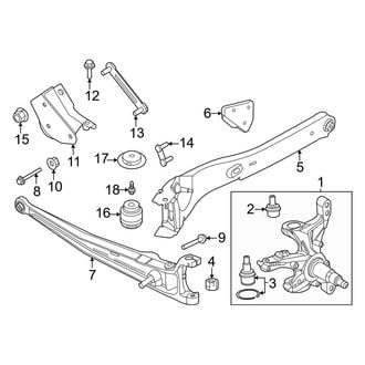Ford OE - Front Suspension - Suspension Components (RWD)